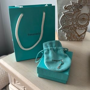 Tiffany Heart Key Charm